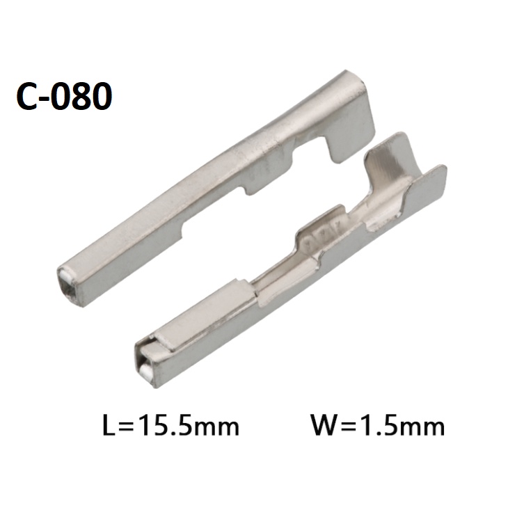 Đầu Cos 0.6mm đực cái các loại (giá 1 cái)