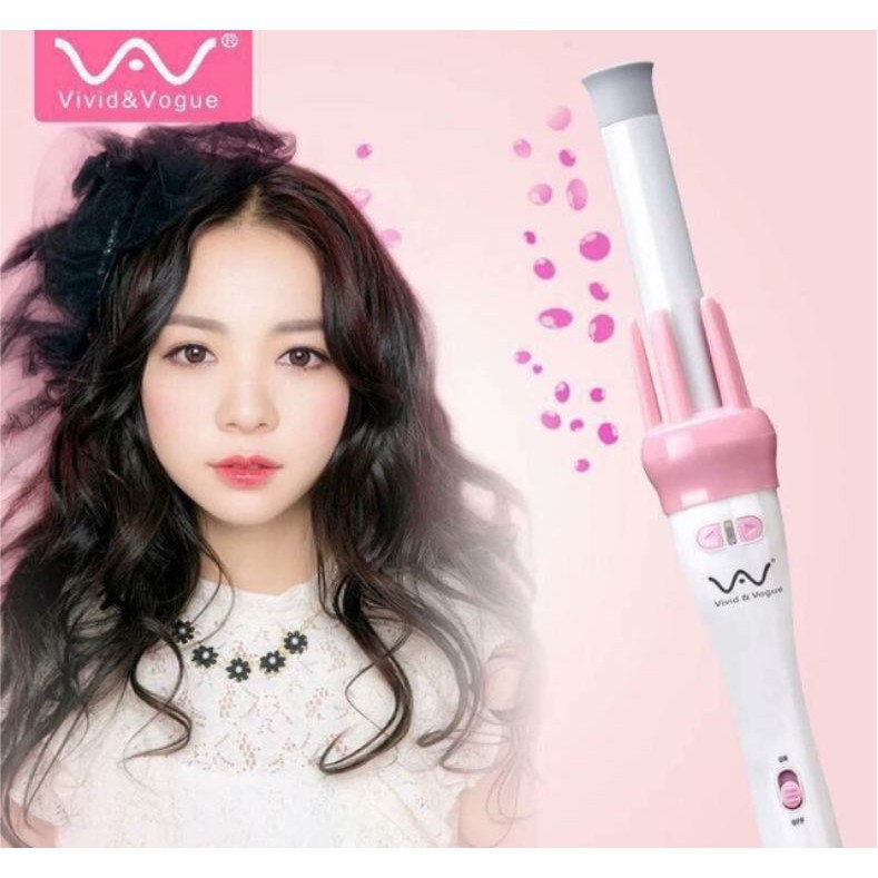 Gâỵ uốn sóng tóc tự động 360 VIVID & VOGUE