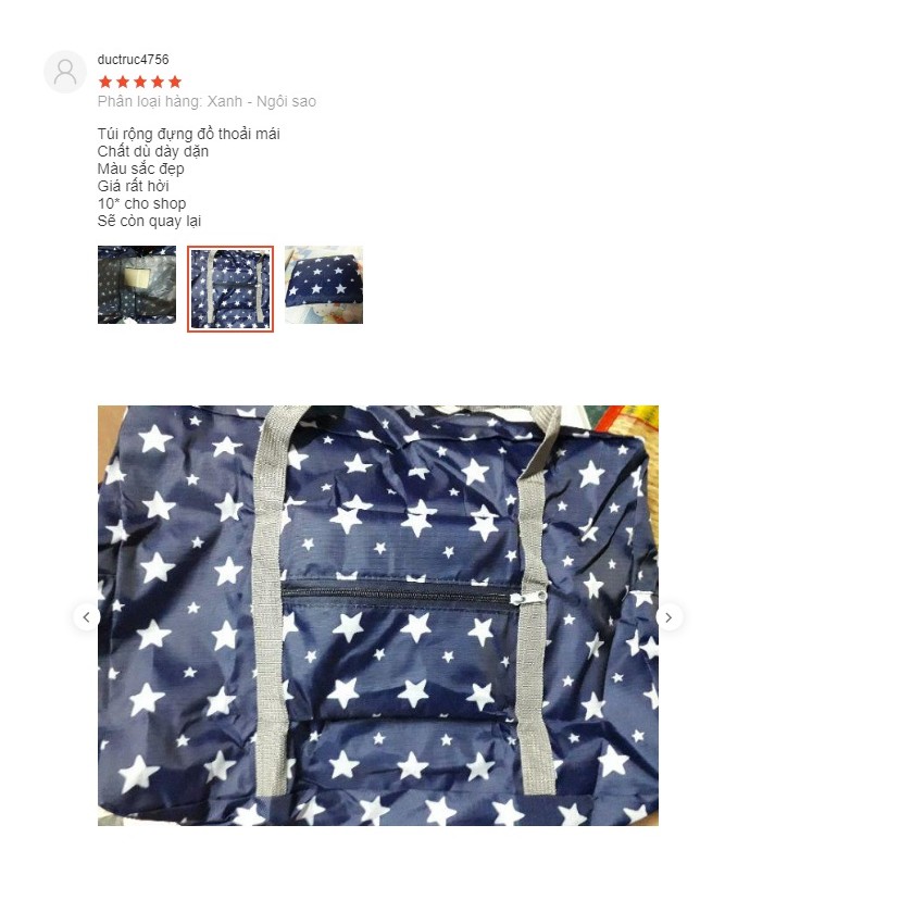 Túi du lich đeo vai siêu nhẹ, túi dự phòng tiện dụng, kích thước 48 x 32 x | BigBuy360 - bigbuy360.vn