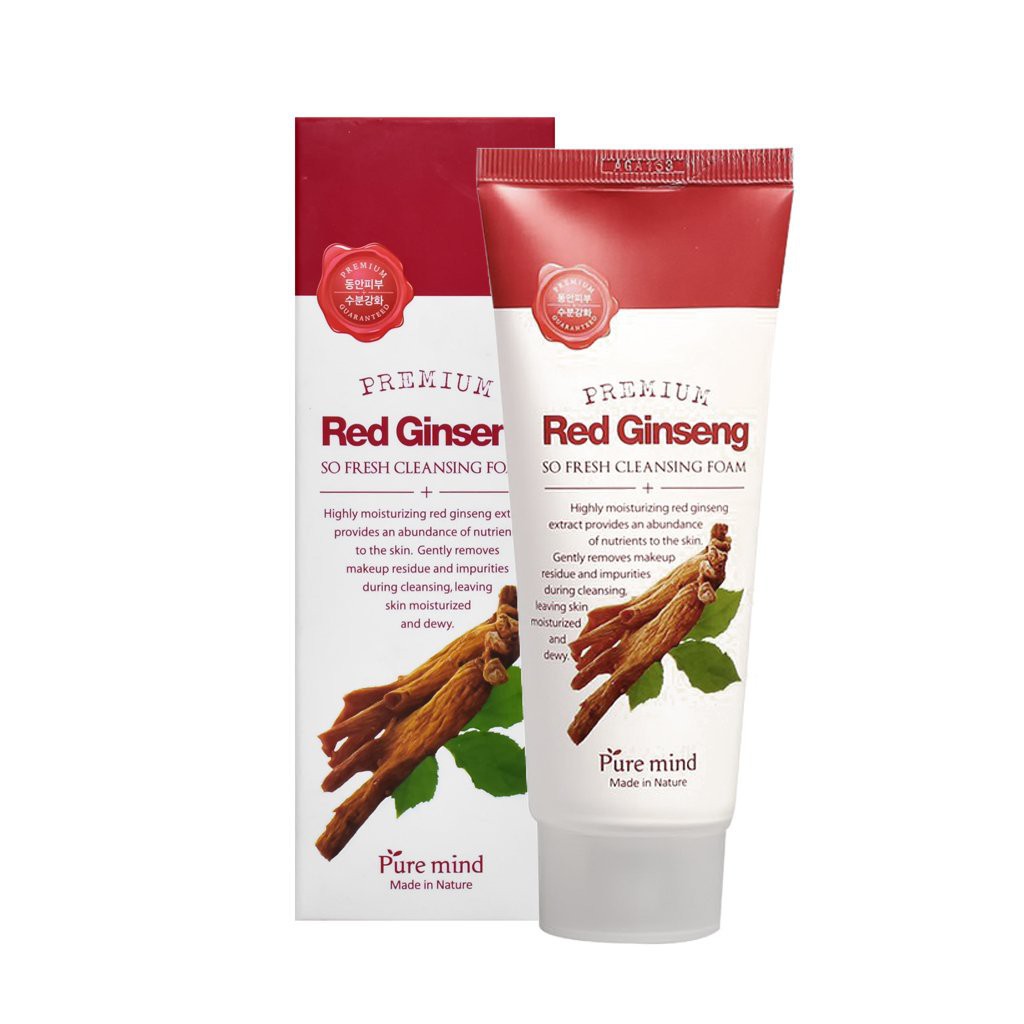 Sữa Rửa Mặt Nhân Sâm Đỏ Pure Mind Pure Mind (Red Ginseng So Fesh Cleansing Foam)