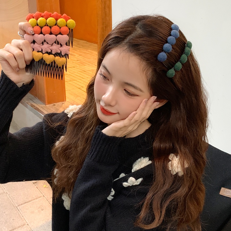 Lược Cài Tóc Phong Cách Hàn Quốc Dễ Thương Thời Trang Dành Cho Trẻ Em 2021