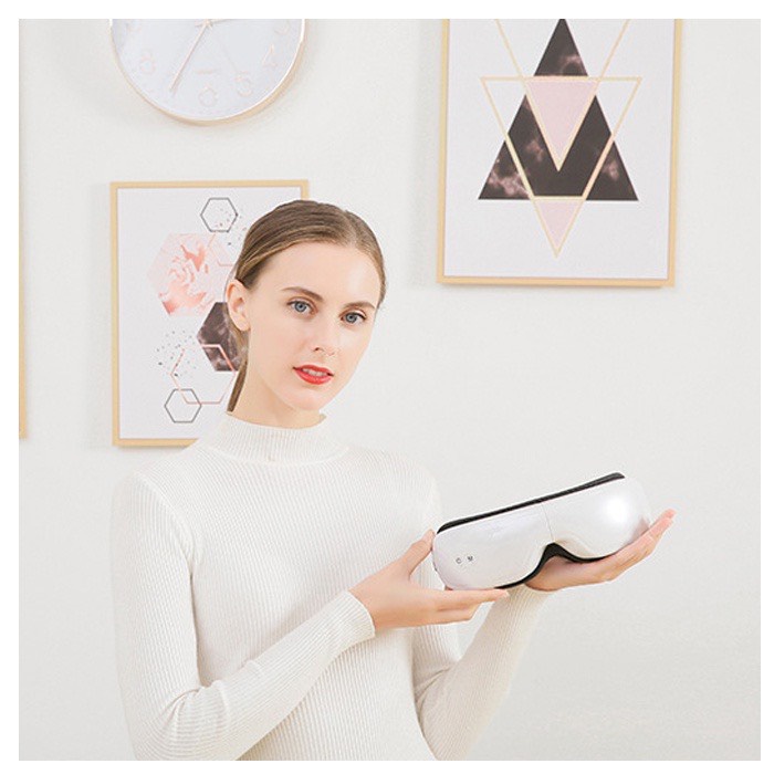 MÁY MASSAGE MẮT ED-1108 Công Nghệ Áp Suất Túi Khí Kèm Nhiệt, Ấn Huyệt, Mát Xa Mắt BẢO HÀNH 12 THÁNG