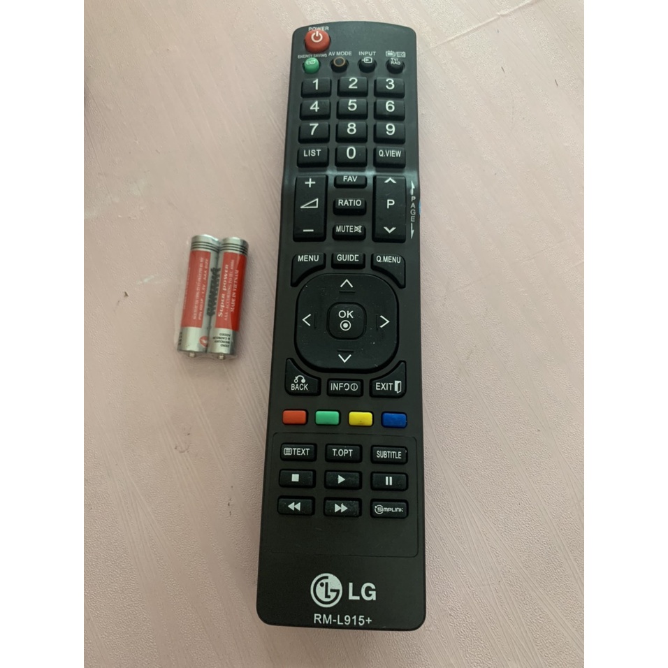 ĐIỀU KHIỂN REMOTE TIVI LG 915 (ĐEN) - DÙNG CHO TIVI LG LCD LED