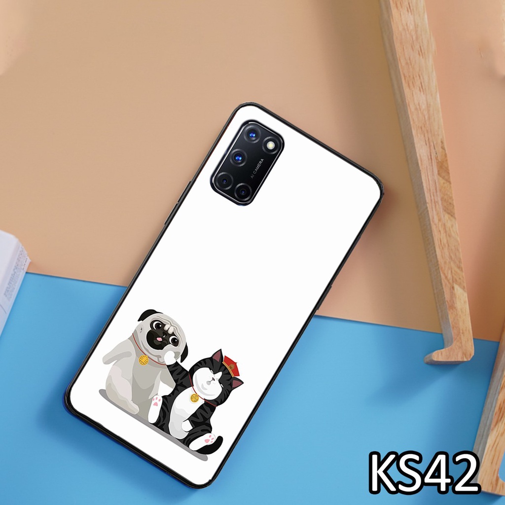 [SIÊU ƯU ĐÃI] Ốp lưng Oppo A52/A53/A92 in hình chó mèo siêu đẹp, độc, lạ_KINGSTORE.HN_Ốp lưng điện thoại