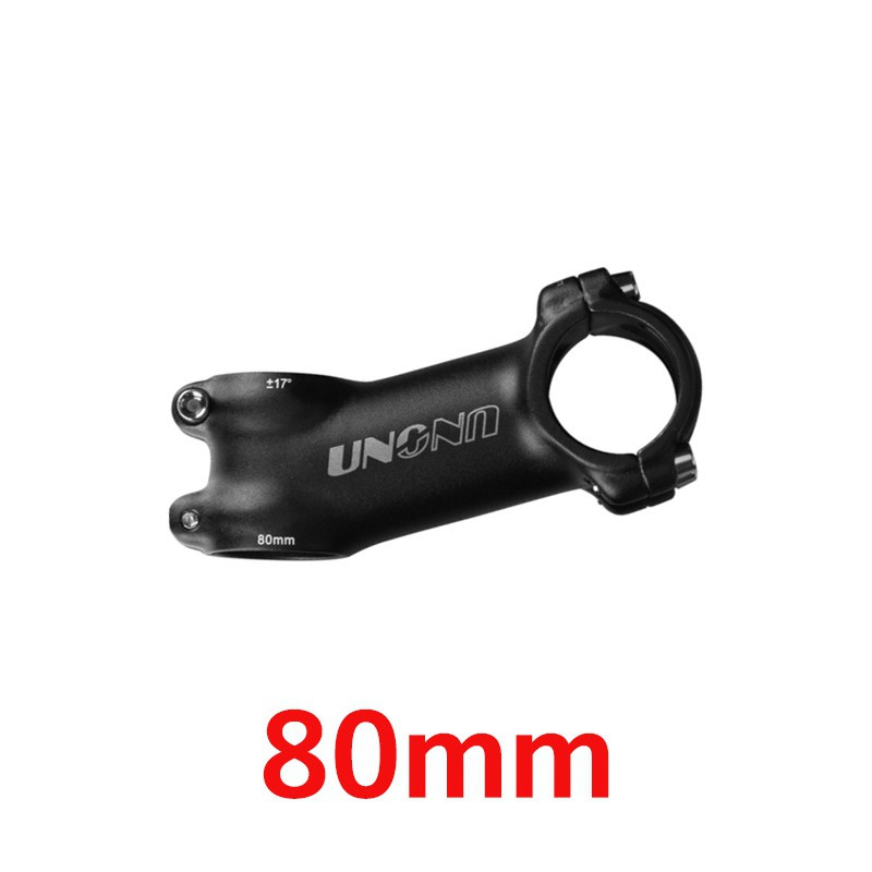 UNO Ultralight Bicycle Stem Alu Alloy 31.8mm Mountain Bike Stem-80mm