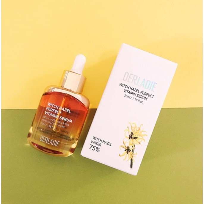 Tinh chất giảm mụn Derladie Witch Hazel Perfect Vitamin Serum