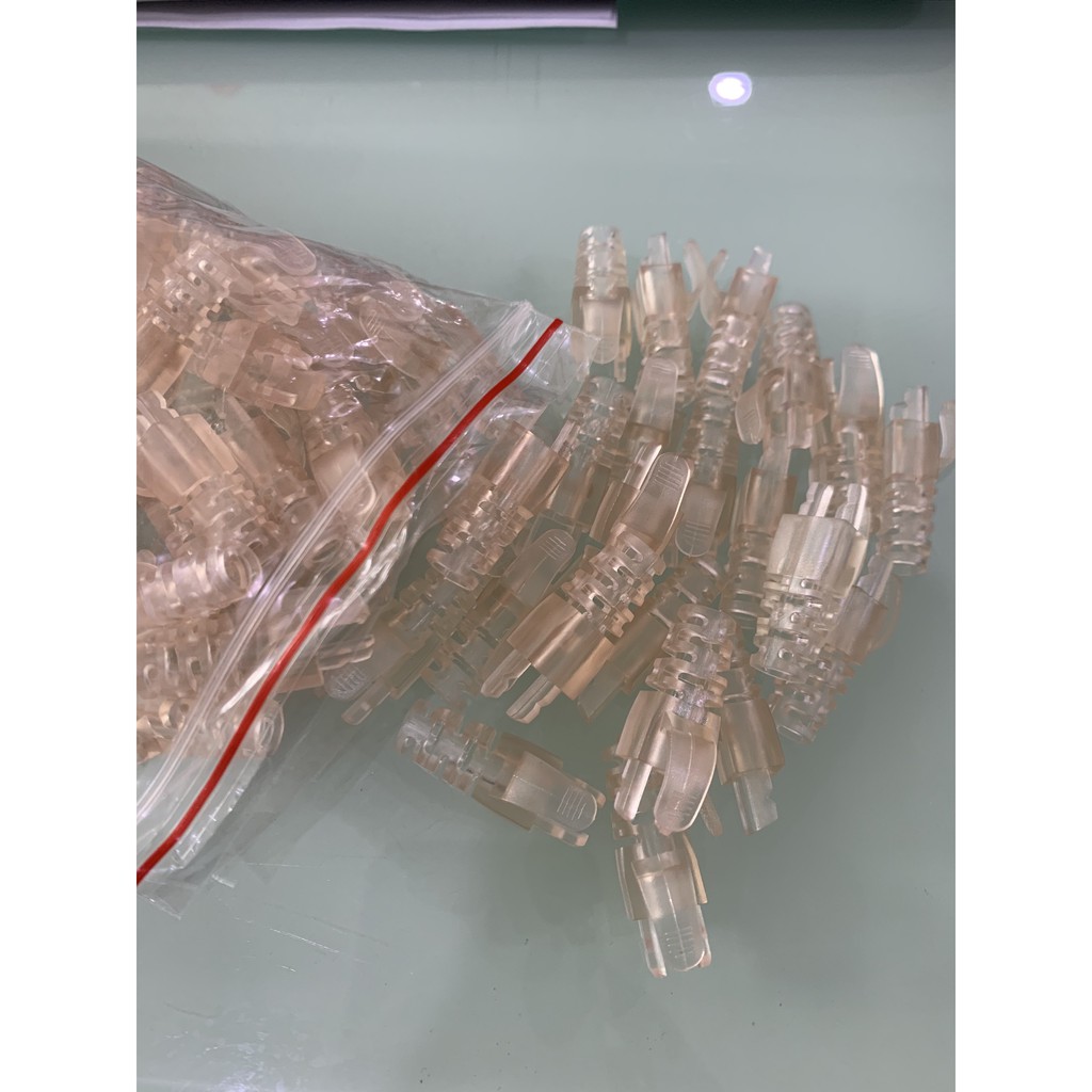 Đầu chụp RJ45, chụp nhựa Cat5/Cat6
