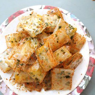 1kg bánh tráng trộn sa tế cuộn tép hành loại ngon