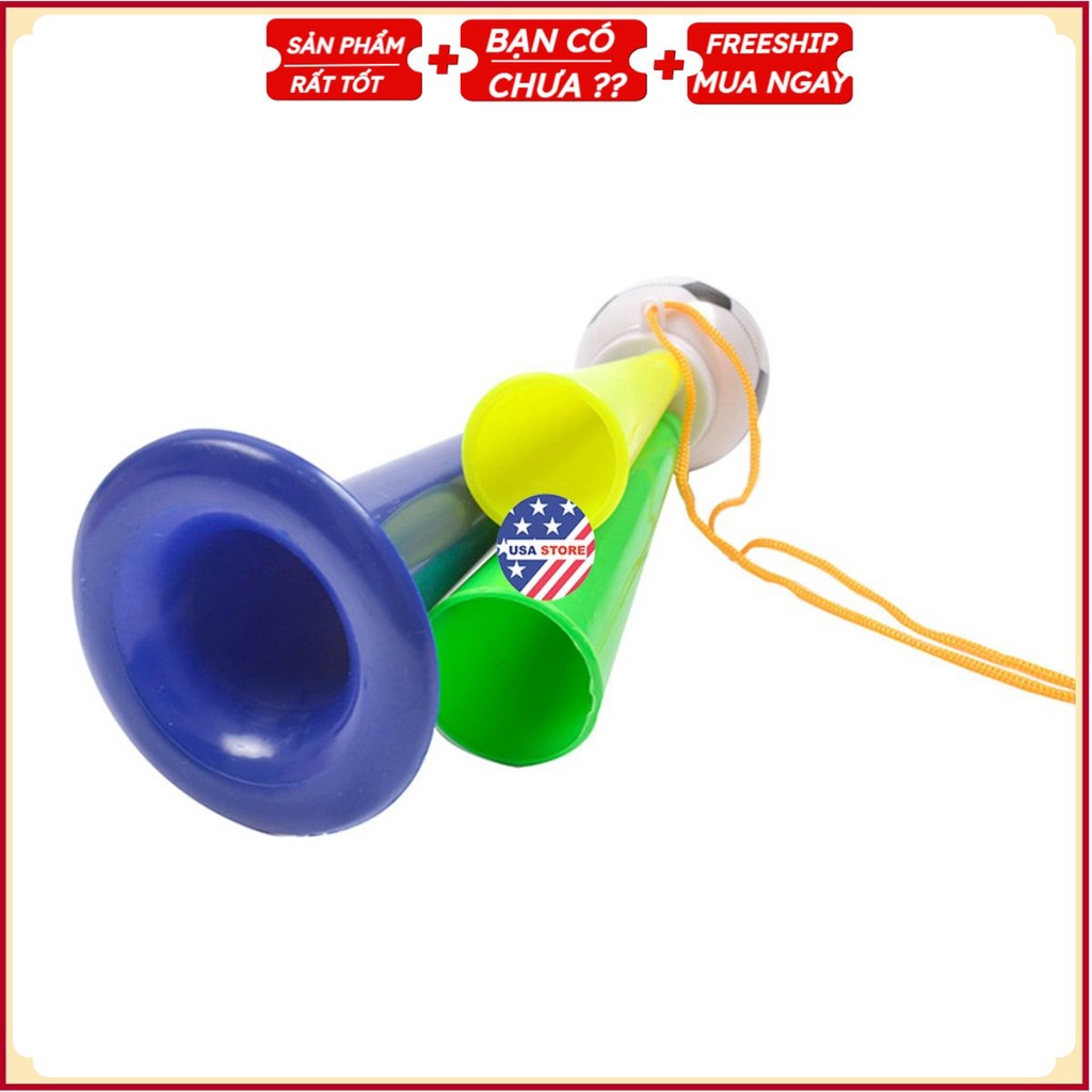 Còi Cổ Vũ Bóng Đá 3 Nòng BMBE1232