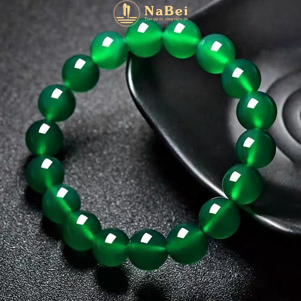 Vòng Tay Mã Não Tự Nhiên Phù Hợp Cho Mệnh Kim, Thủy, Hỏa, Thổ, Mộc NB74 - Phong Thuỷ NaBei Store