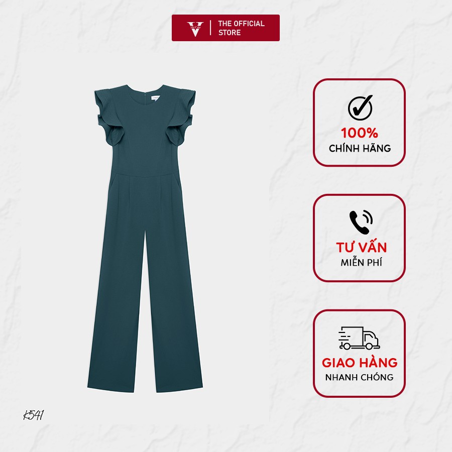 Jumpsuit Nữ Tay Bèo Xuất Khẩu Chính Hãng CK K541