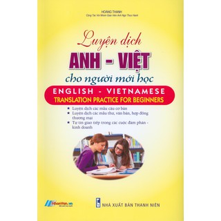 Sách - luyện dịch anh - việt cho người mới học