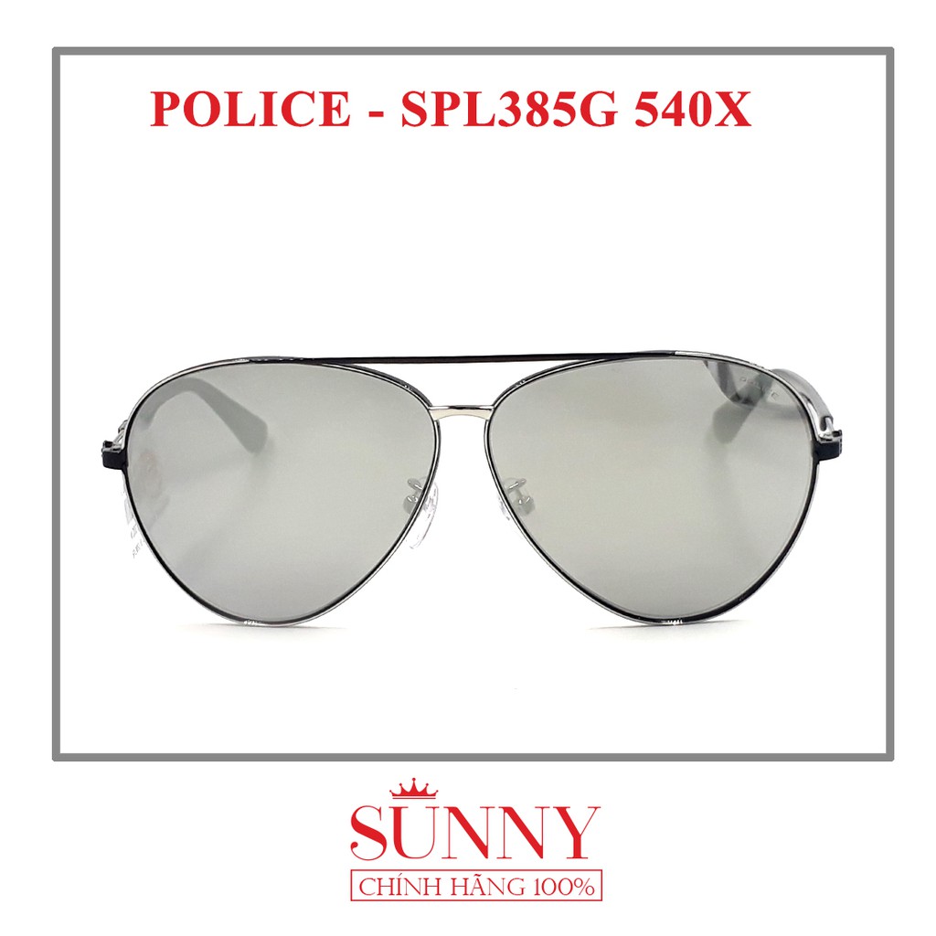 Kính mát nam nữ thời trang Police SPL385G chính hãng