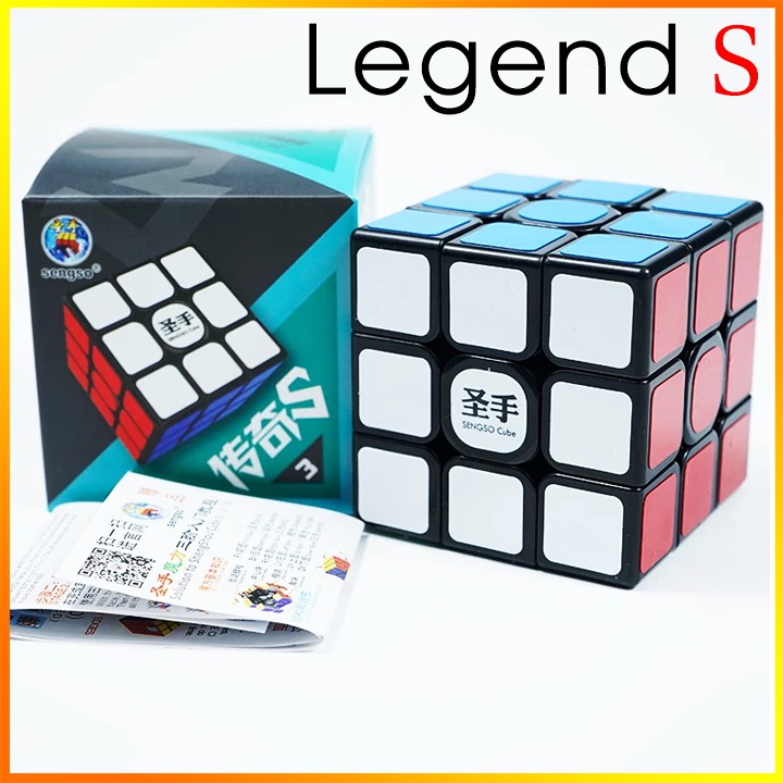 Rubik 3x3 ShengShou Legend S Khối Lập Phương Đồ Chơi Rubic 3 Tầng Viền Đen