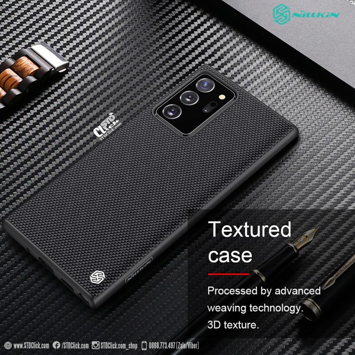 ỐP LƯNG SAMSUNG GALAXY NOTE 20 ULTRA NILLKIN TEXTURED CHÍNH HÃNG HÀNG CHUẨN