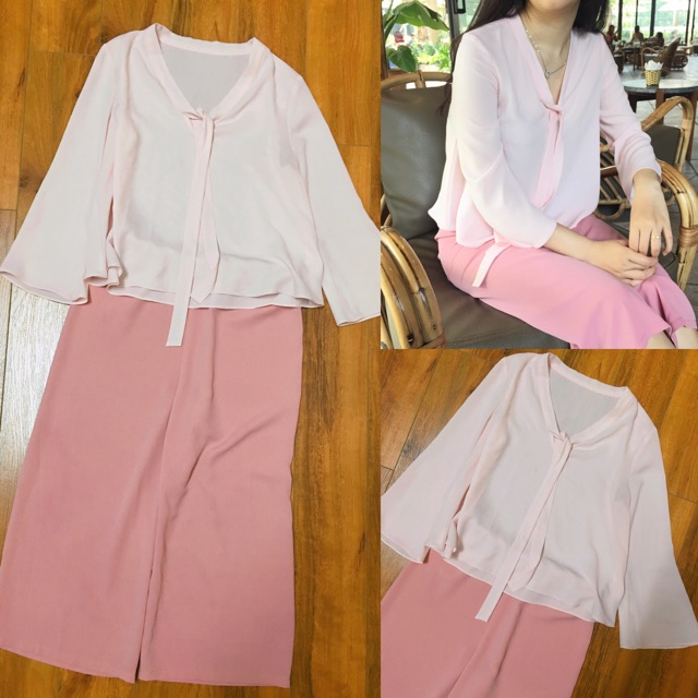 Set hồng thiết kế sale gốc