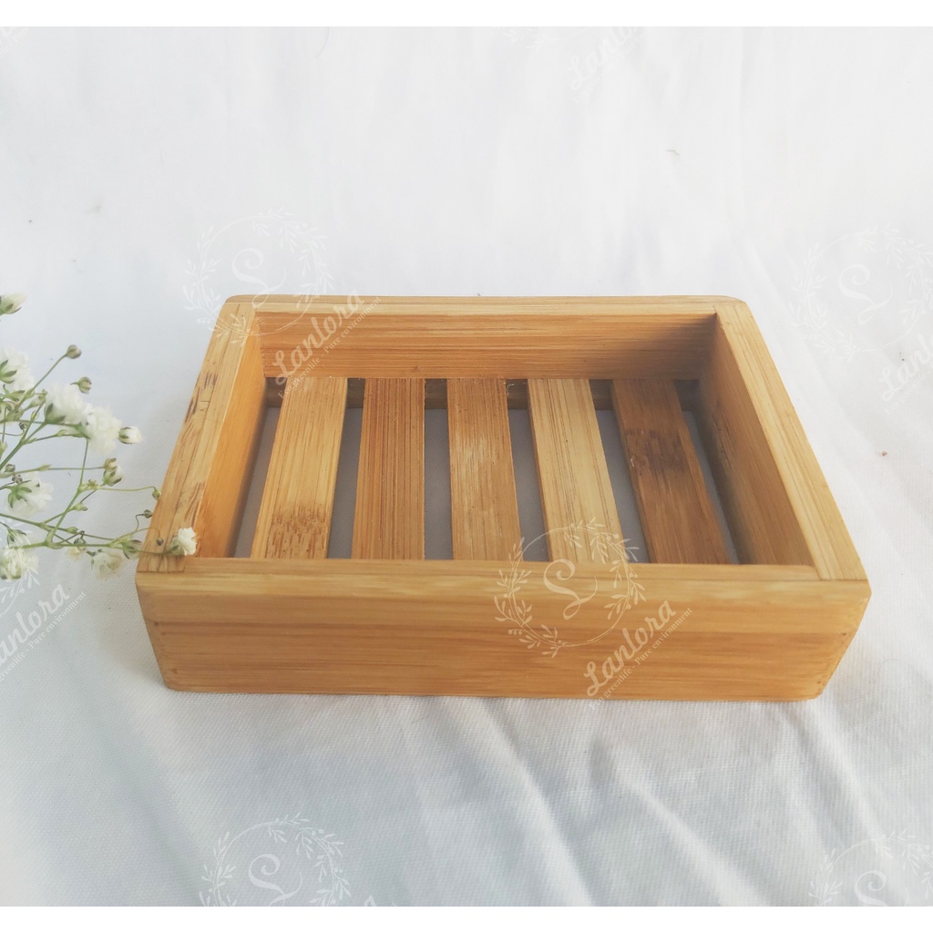 Khay xà bông tre kiểu mới