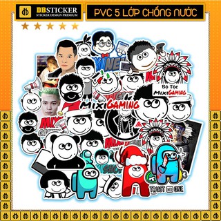 Sticker hình độ mixi | sticker dán xe, tem dán xe máy, xe điện chống thấm nước, chống bay màu