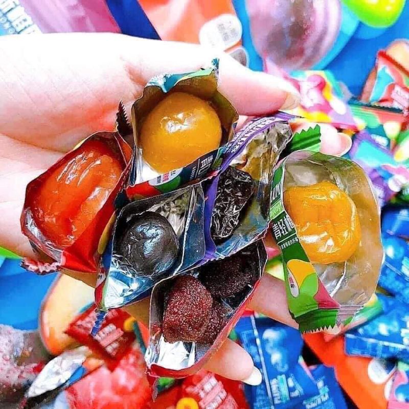 LẺ 1 VIÊN Ô MAI VIỆT QUẤT / CHERRY / MẬN / CHANH MUỐI - Lùn Con Food