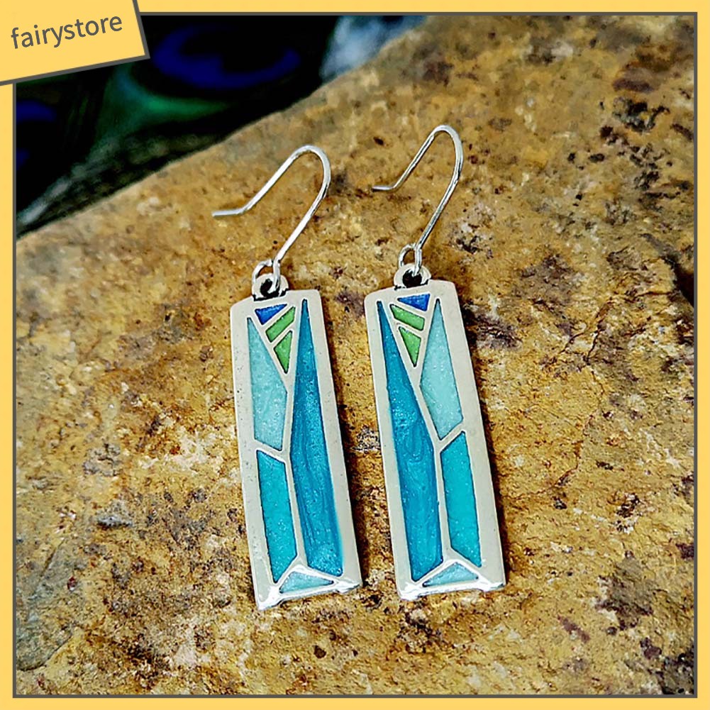 Hoa tai nữ hình ngọn lửa phong cách vintage xinh xắn