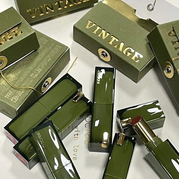 Joocyee Son Môi Tráng Gương Mờ MớijcMatcha Học Sinh Giá Rẻ Matcha Retro