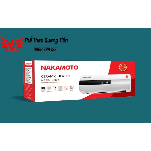 Máy sưởi gốm Nakamoto NK08