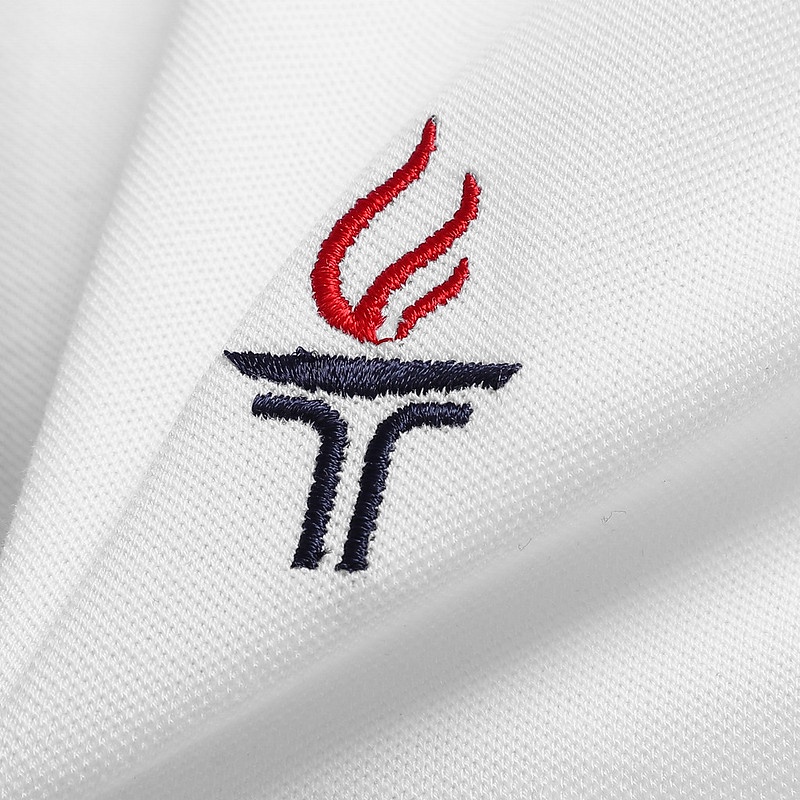 Áo polo nam TORANO trơn phối cổ thêu logo ngực DSTP631