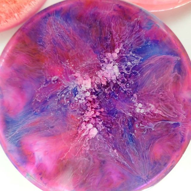 Màu Alcohol Ink pha resin