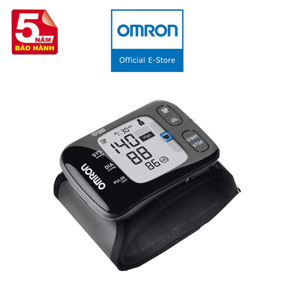 (Chính hãng Omron) Máy Đo Huyết Áp Cổ Tay Cao Cấp Omron Hem-6232 T