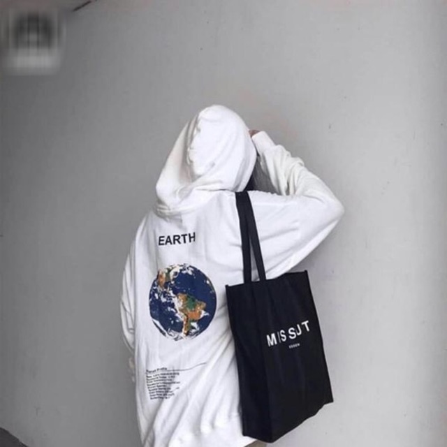 Áo hoodie Planet form rộng