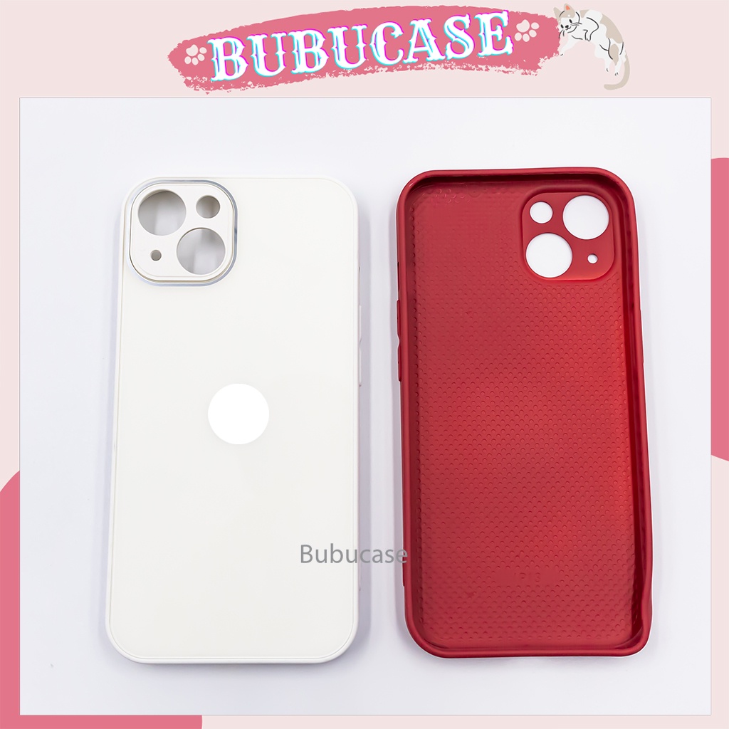 Ốp IPHONE 13 / 13 PRO / 13 PROMAX / 14 / 14 PLUS / 14 PRO / 14 PROMAX Mặt Gương Cường Lực Sang Trọng, Viền Dẻo Chống Bẩn