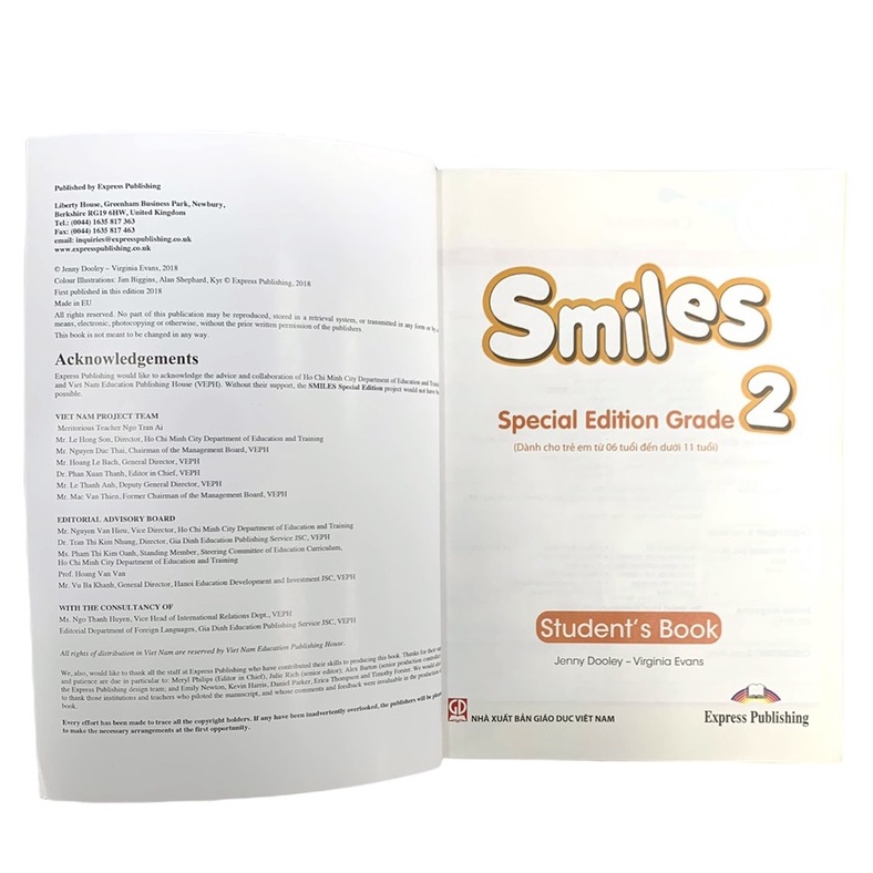 Sách - Smiles Special Edition Grade 2 (Student's Book)