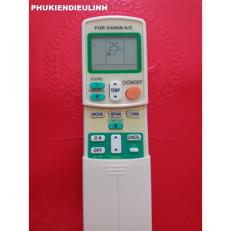 ĐIỀU KHIỂN ĐIỀU HÒA DAIKIN 1 CHIỀU VÀ 2 CHIỀU