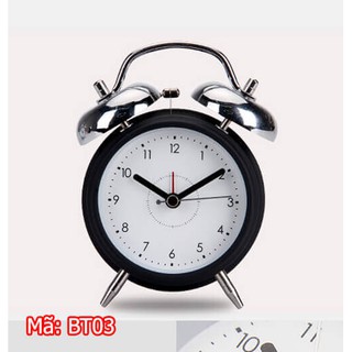Đồng hồ để bàn báo thức 2 quả chuông