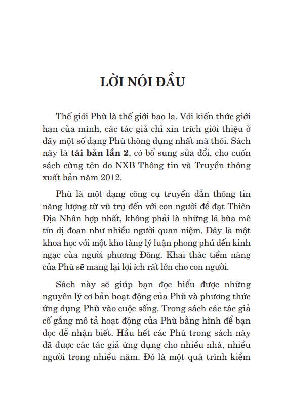 Sách Phù Và Sử Dụng Phù Trong Cuộc Sống (2017)