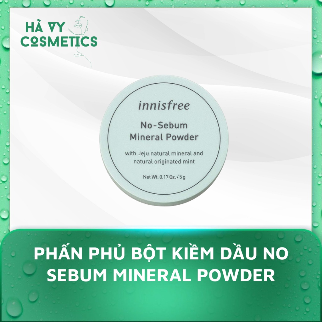 Phấn Phủ Bột Kiềm Dầu No Sebum Mineral Powder