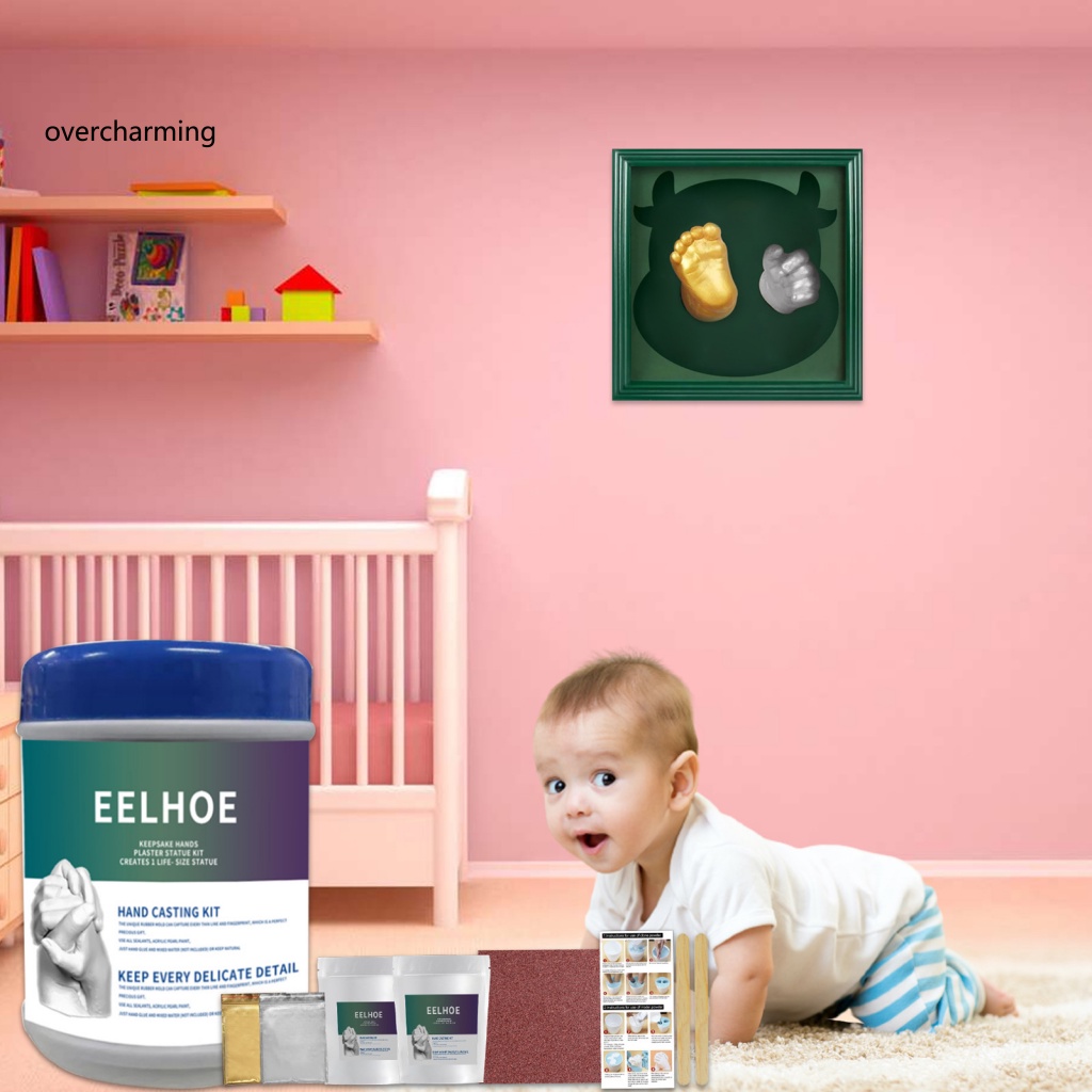 1 Bộ Bột Đúc Mô Hình Bàn Tay 3D Dùng Làm Đồ Thủ Công Cho Cặp Đôi