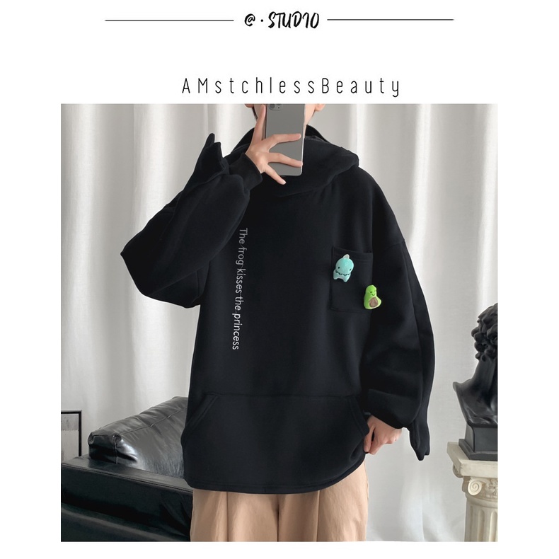 Áo Hoodie HOÀNG TỬ ẾCH Form Rộng Unisex Nam Nữ Siêu Cute - VIET_STAR | BigBuy360 - bigbuy360.vn
