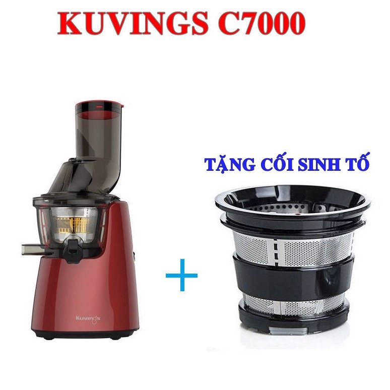 [Mã ELHA10 giảm 6% đơn 5TR] Máy ép trái cây Kuvings C7000 . Hàng chính hãng (TẶNG CỐI SINH TỐ)