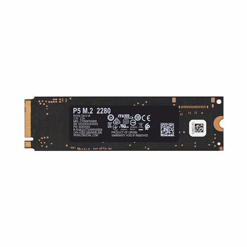 [Mã SKAMELW245 giảm 10% đơn 250K] *LAGHITECH* (NEW) Ổ Cứng SSD Crucial P5/P2 3D NAND M2 2280 NVMe Bảo Hành 5 năm | WebRaoVat - webraovat.net.vn