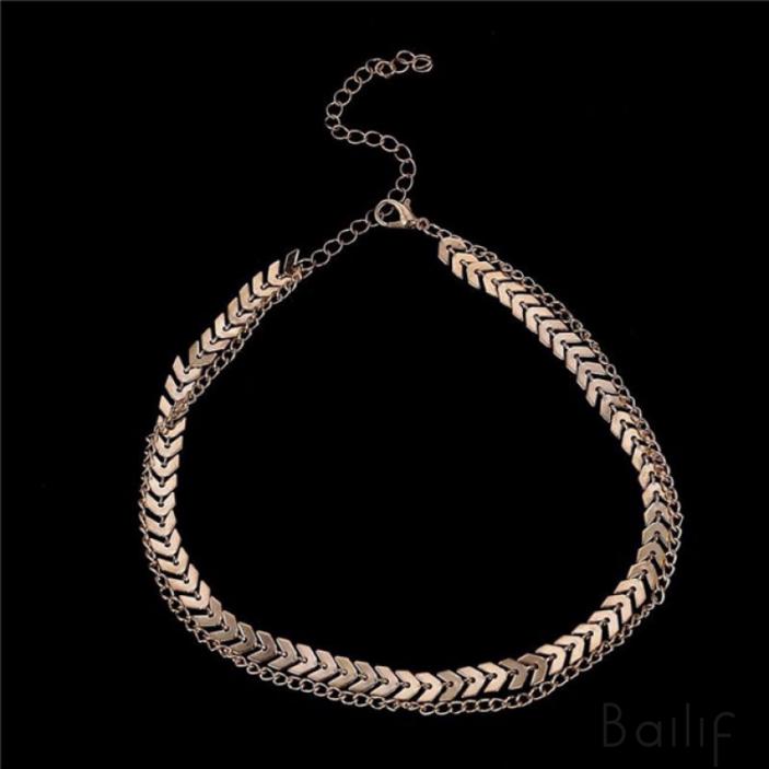 Vòng cổ choker cá 2 tầng