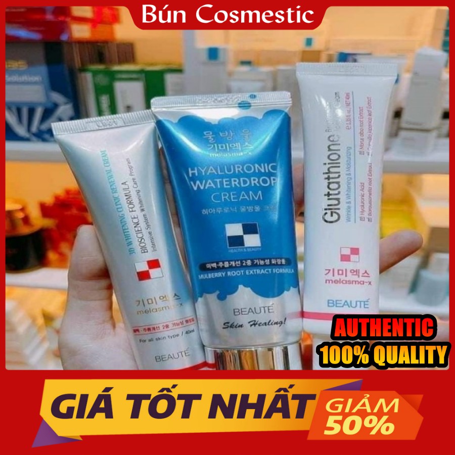 Kem Ngừa Nám Và Tàn Nhang Melasma-X 3D Whitening Clinic Cream 40ml