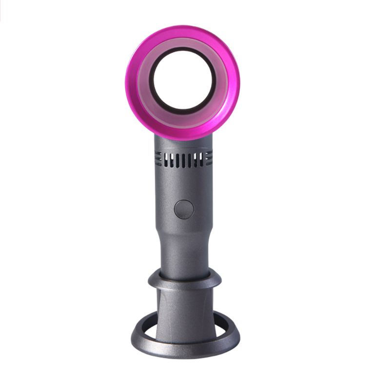 Quạt USB Cầm Tay Không Cánh Tiếng Ồn Thấp Cho Xe Hơi