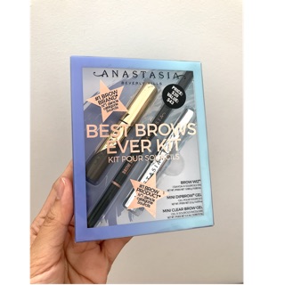 Set 3 món kẻ chân mày Anastasia màu Medium Brown