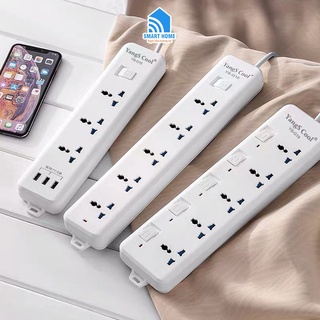 Ổ cắm điện đa năng thông minh kèm cổng usb, công suất lớn, phù hợp mọi loại chân phích cắm