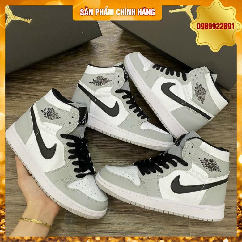 [full box+bill ] Giày thể thao Jodan 1 xám đen cao cổ | BigBuy360 - bigbuy360.vn