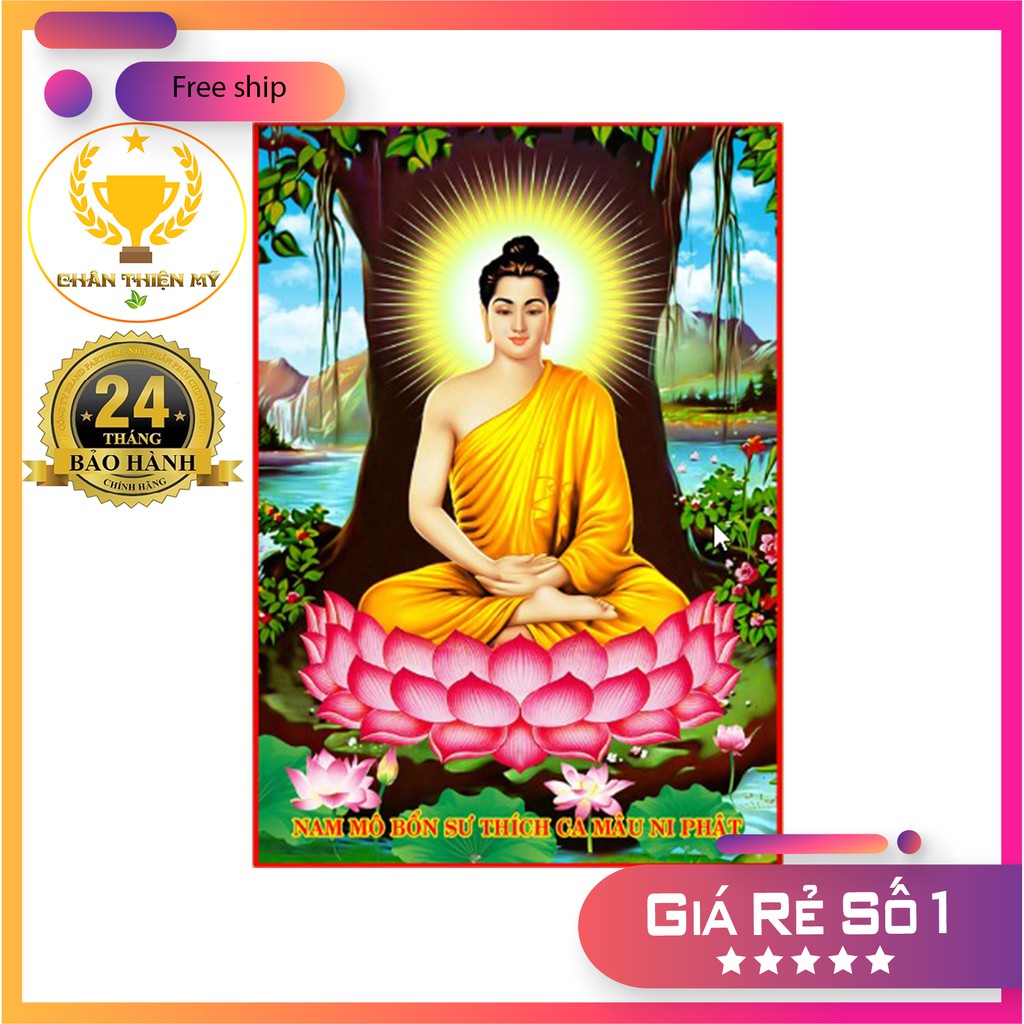 Tranh Điện Phật Thích Ca PL3