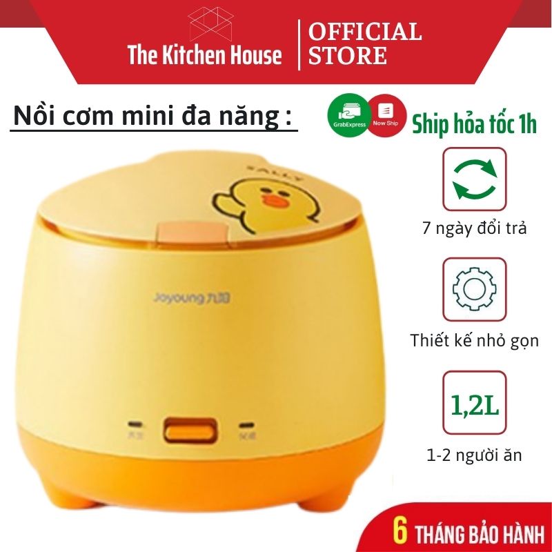 Nồi cơm điện mini đa năng JOYOUNG dung tích 1.5L cao cấp dành cho 2 người phong cách Hàn Quốc tiện lợi TheKitchenHouse