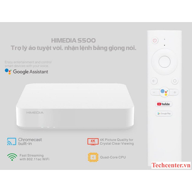 Himedia S500 - Android TV 9 - Chính chủ [ Ram 2G ]