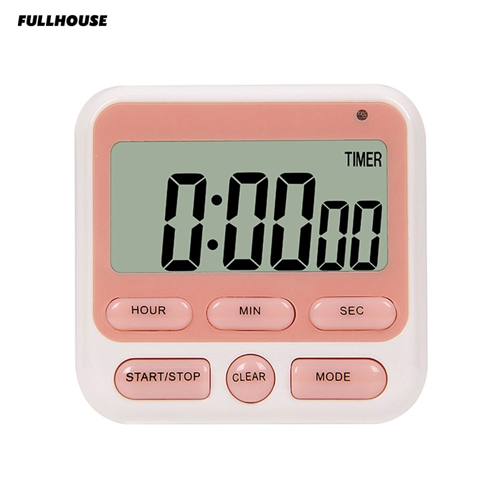 Useful Cooking Digital Timer Kitchen Time Countdown Alarm Clock baking Tool